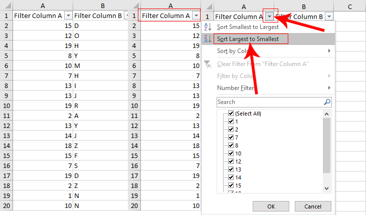 Create Xlsx Files With Auto Filter Settings