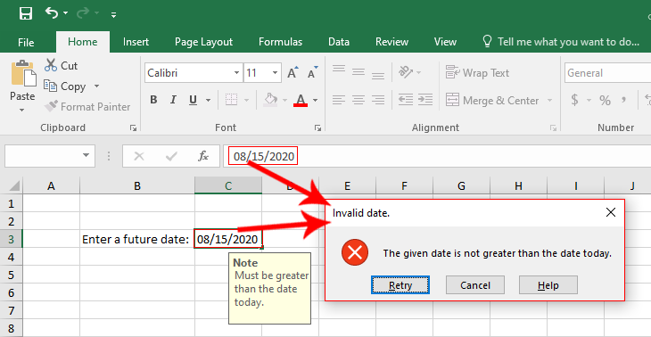 Create Xlsx Files With Future Date Data Validation