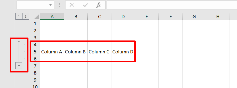Create Xlsx Files With Grouped Or Outlined Rows