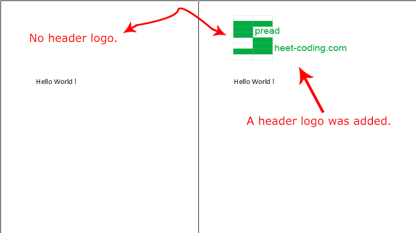 Add Header Logo In Excel Files In PHP Using PHPSpreadSheet