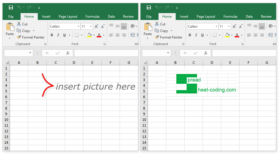 Insert Pictures In Excel Files In PHP Using PHPSpreadSheet